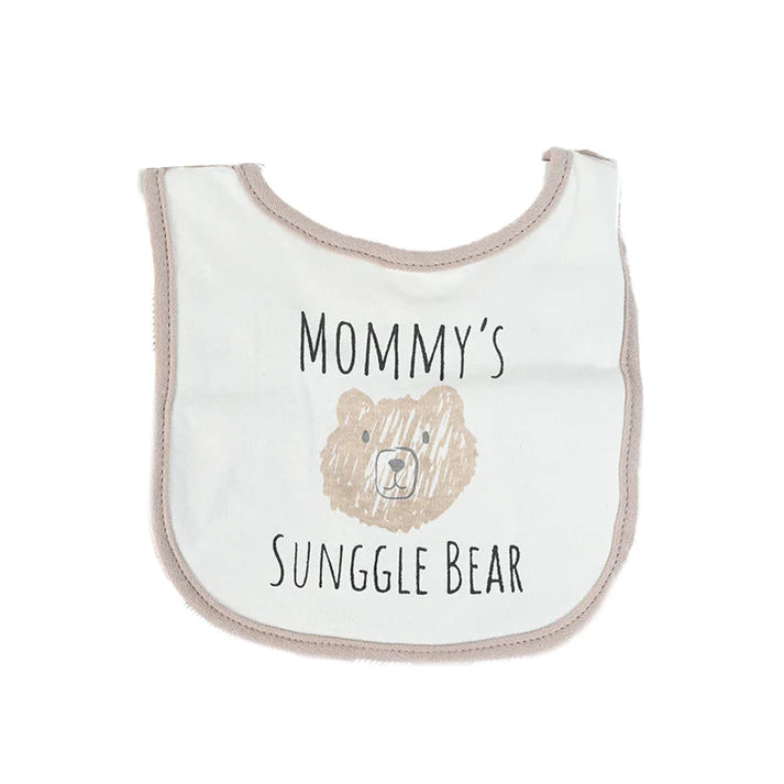 Brown Bear 5 Piece Bib and Booty Set