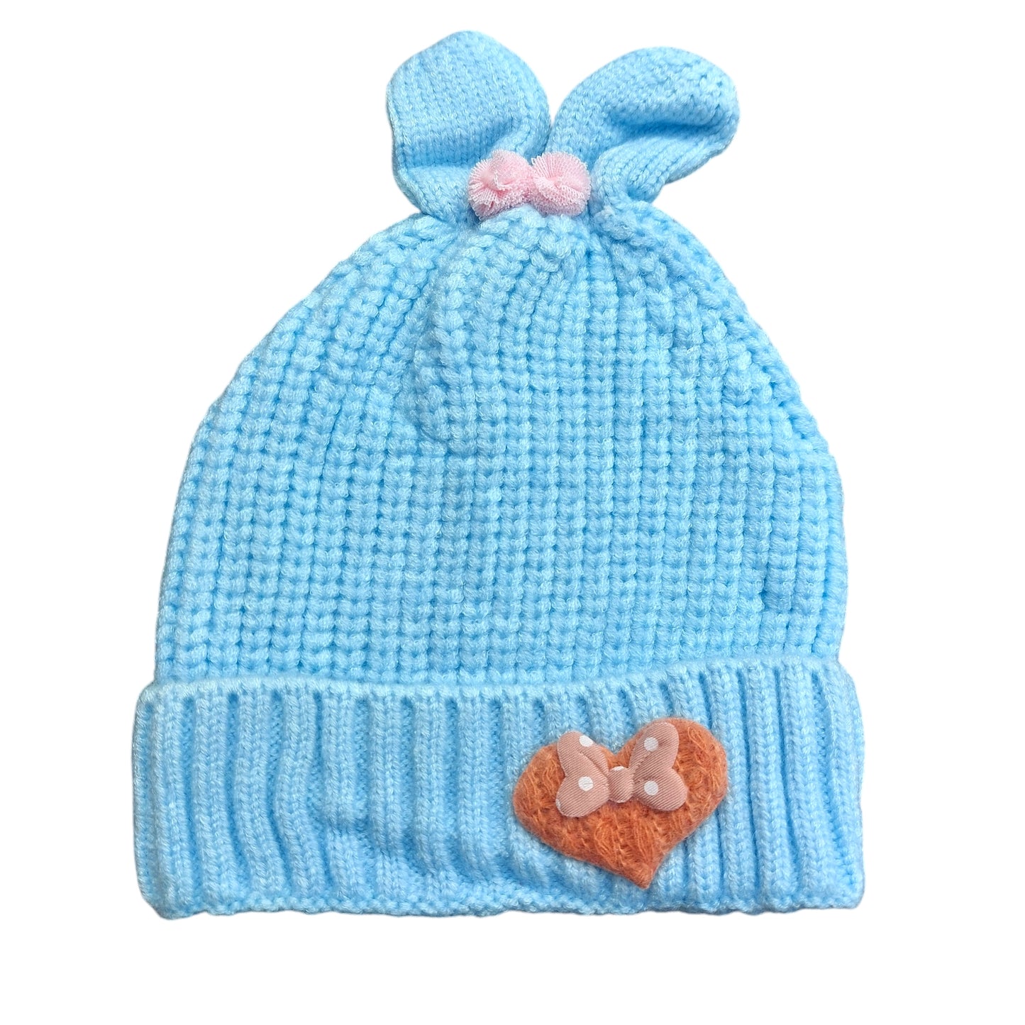 Winter Baby Cap Soft Rabbit Wool